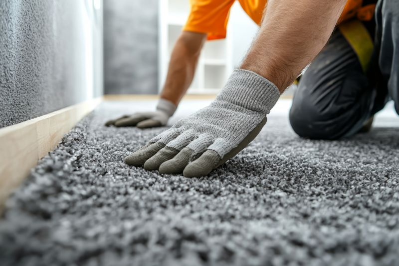 Basement Carpet Stretching in Overland Park, KS