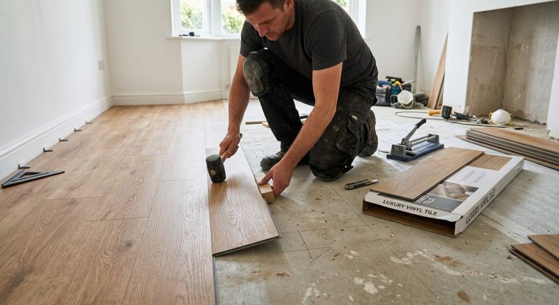 Luxury Vinyl Tile Installation in Arvada, CO